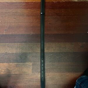 Black Leather Belt men’s chaoren